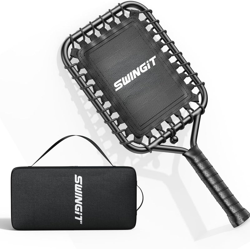 Swing It Fungo Baseball Racket for Fly Balls, Grounders, and Line Drives, Fungo Bat Softball Training Equipment for Coaches and Parents - Image 1